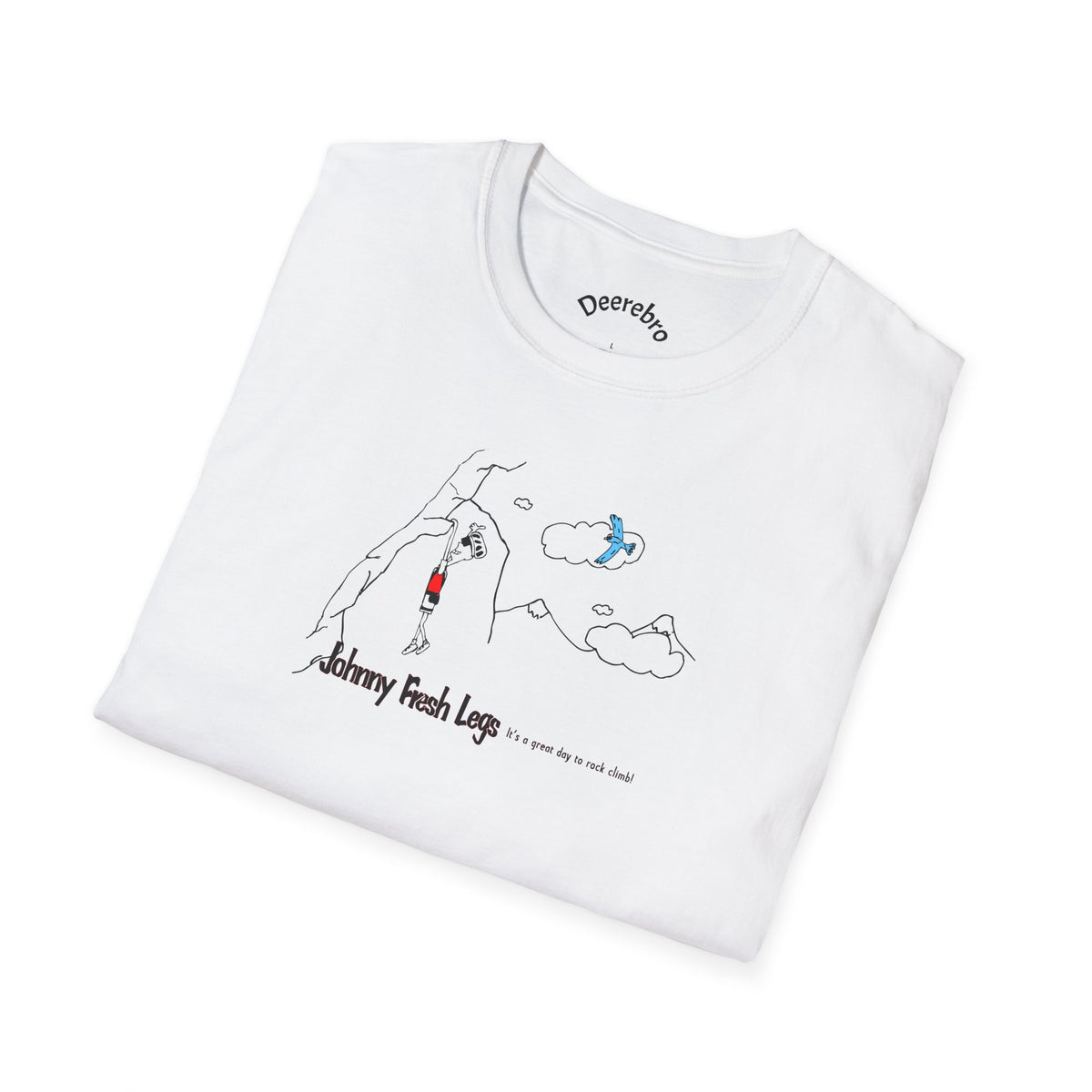 Free Climbing Tee – Rock Climbing Graphic Shirt