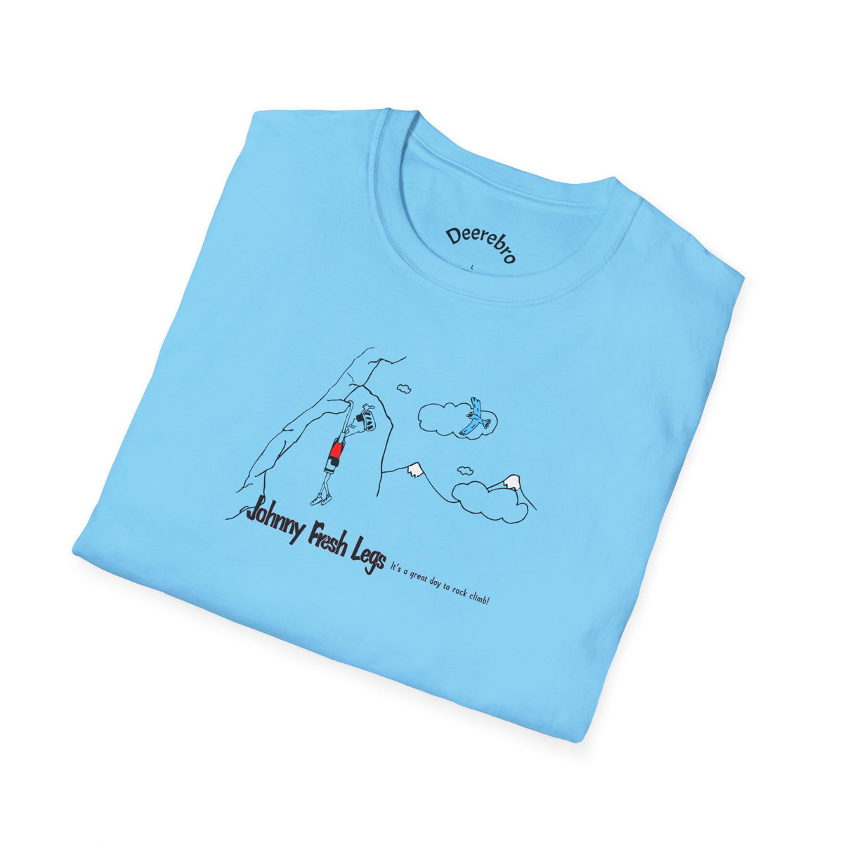 Free Climbing Tee – Rock Climbing Graphic Shirt