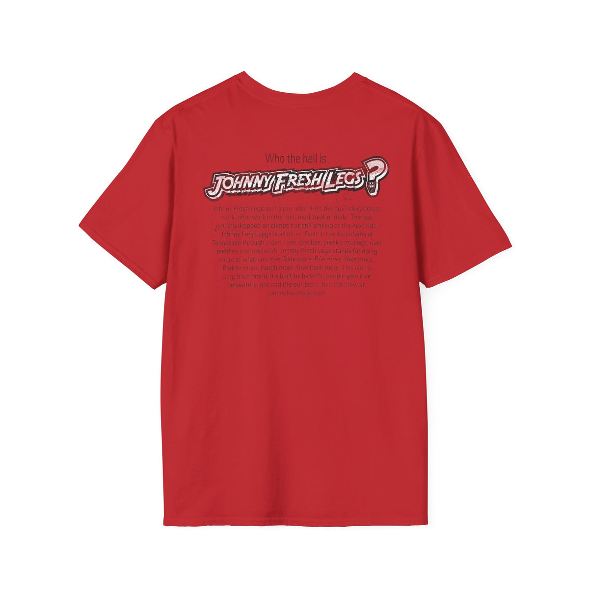 Who the Hell Is Johnny Fresh Legs? Tee – Manifesto Graphic Shirt