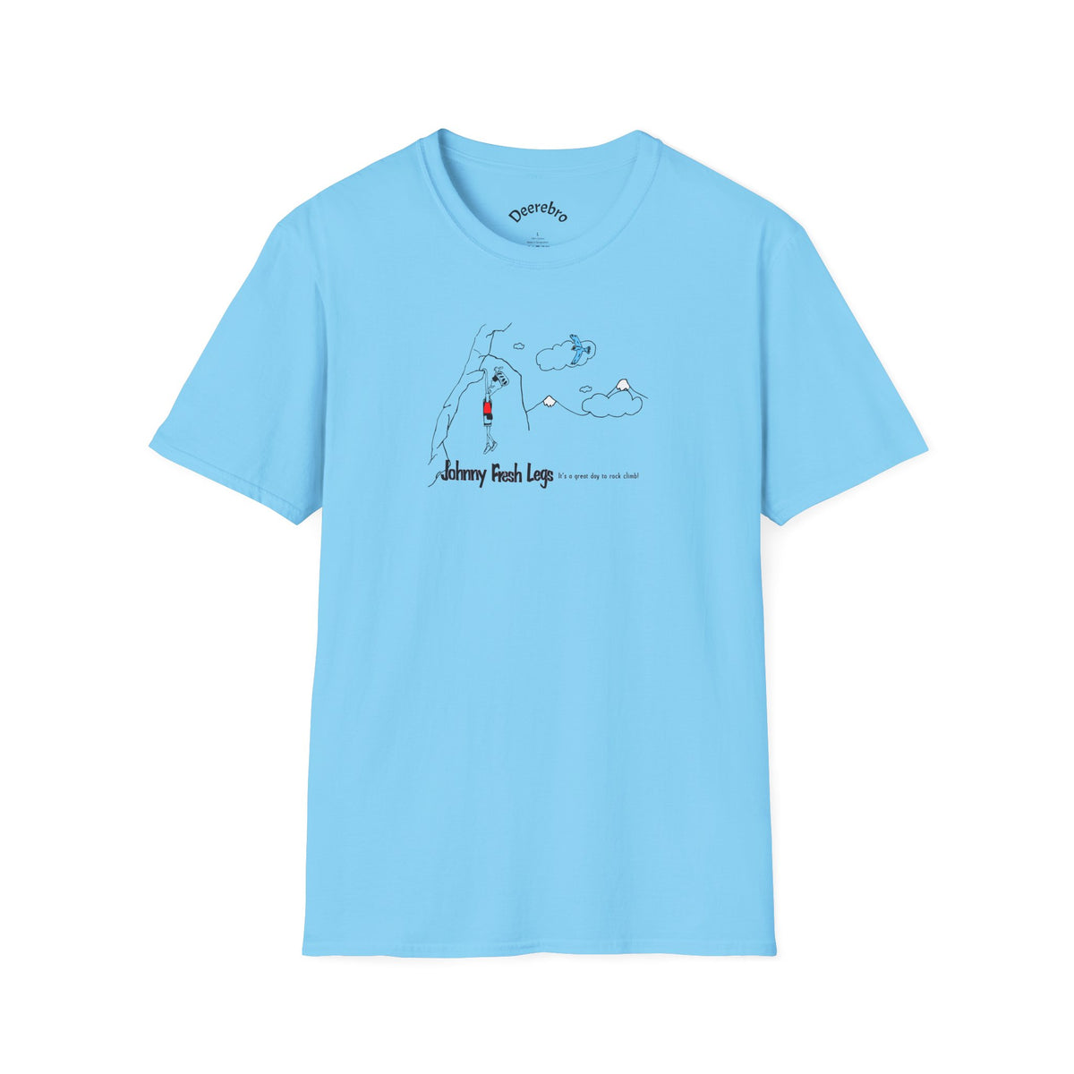 Free Climbing Tee – Rock Climbing Graphic Shirt