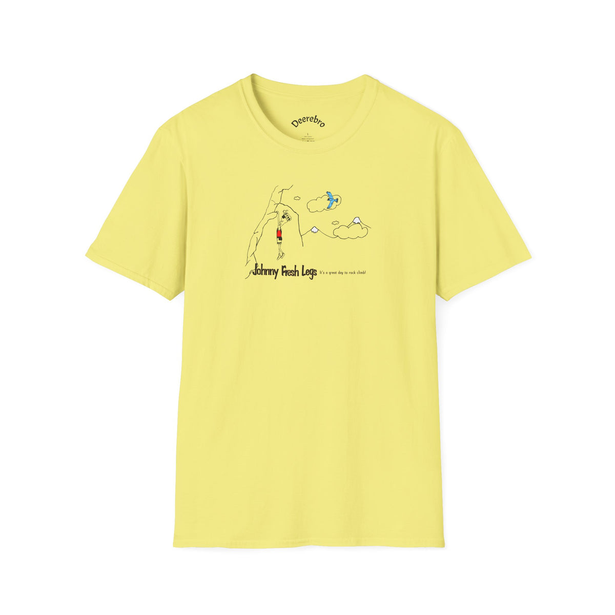 Free Climbing Tee – Rock Climbing Graphic Shirt