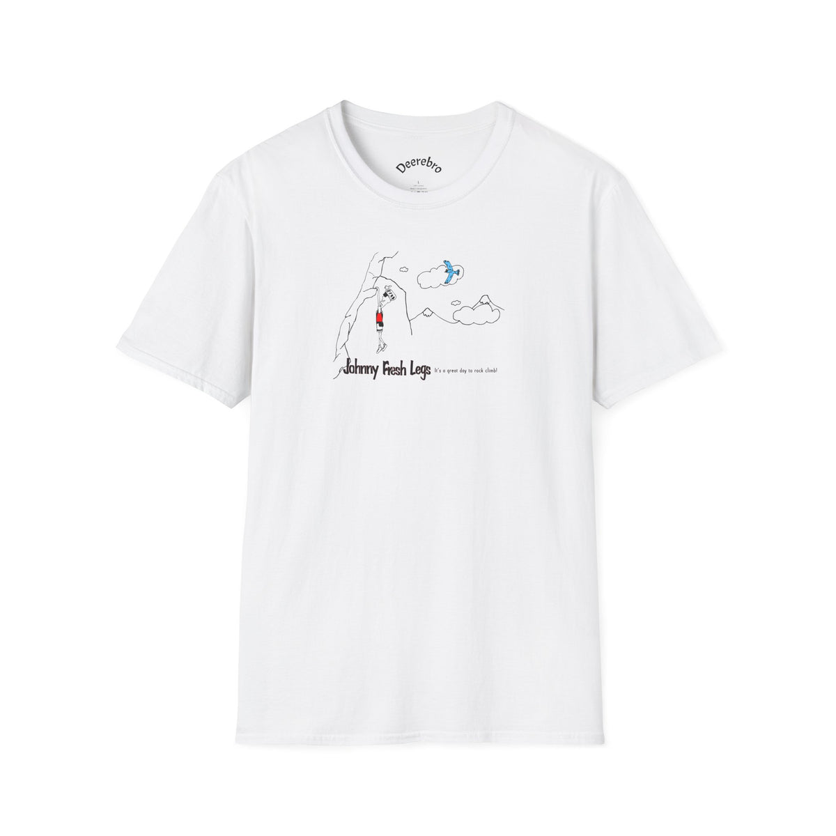 Free Climbing Tee – Rock Climbing Graphic Shirt