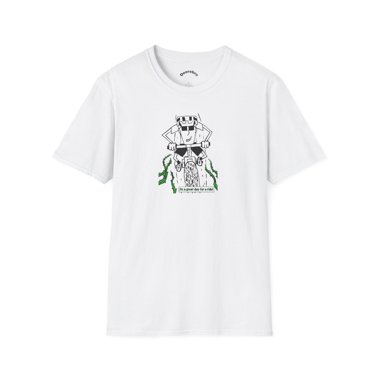 Greenbrier Tee – The Original Johnny Fresh Legs MTB Design