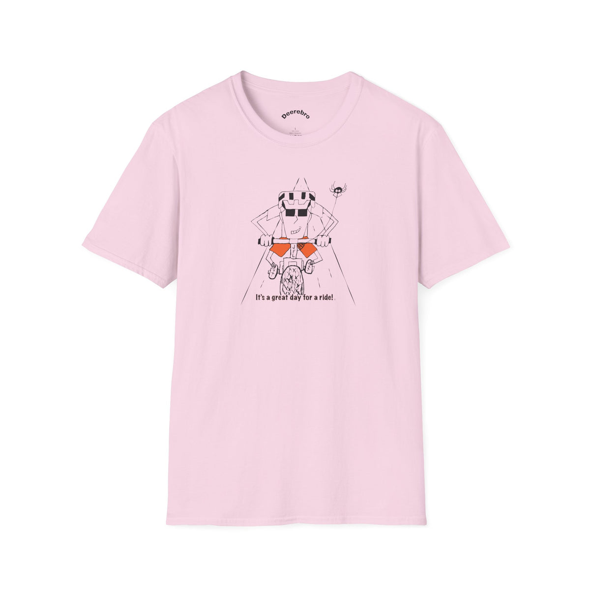 Along for the Ride Tee – Funny Mountain Bike Graphic Shirt