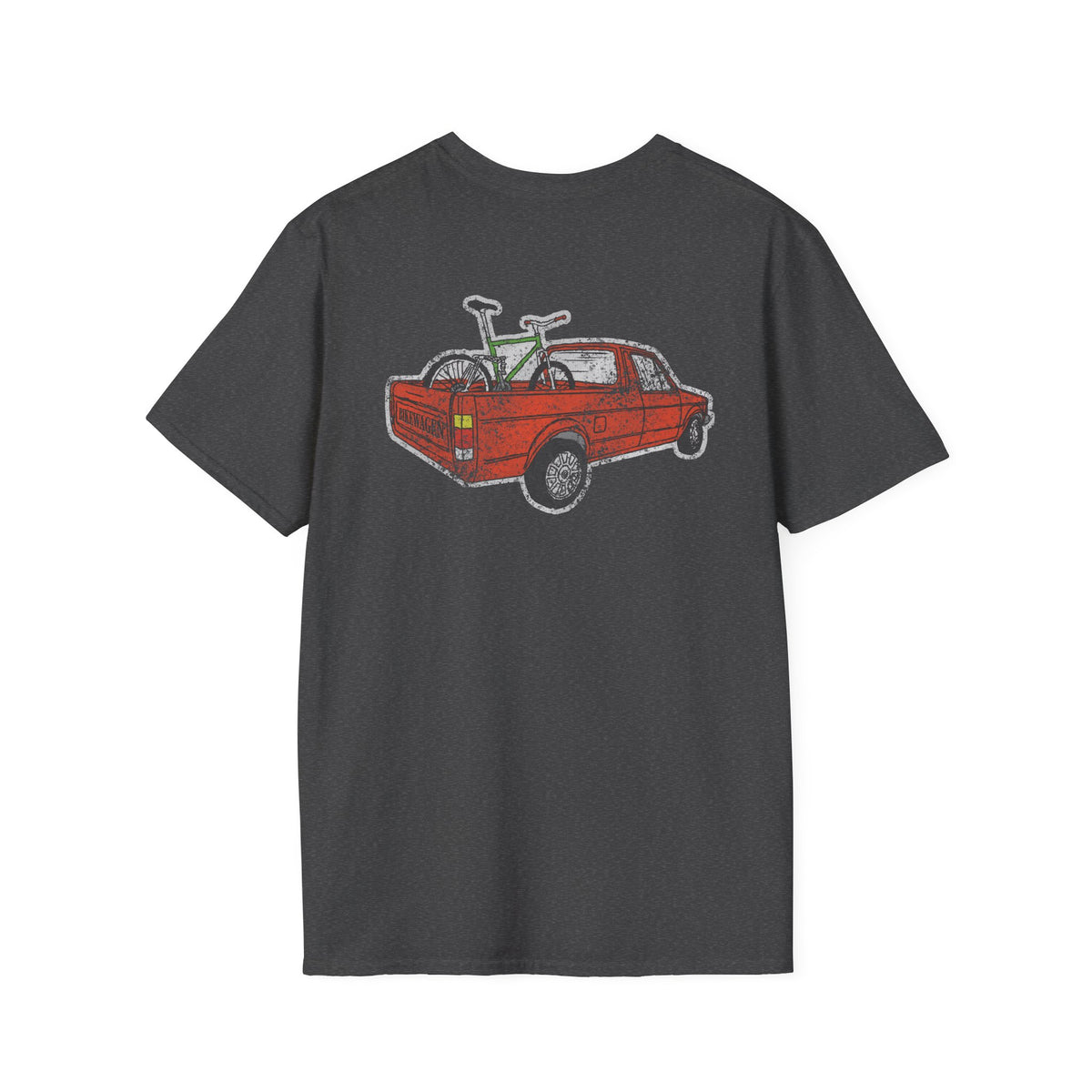 Bikewagon Tee – Retro Truck & Bike Graphic Shirt