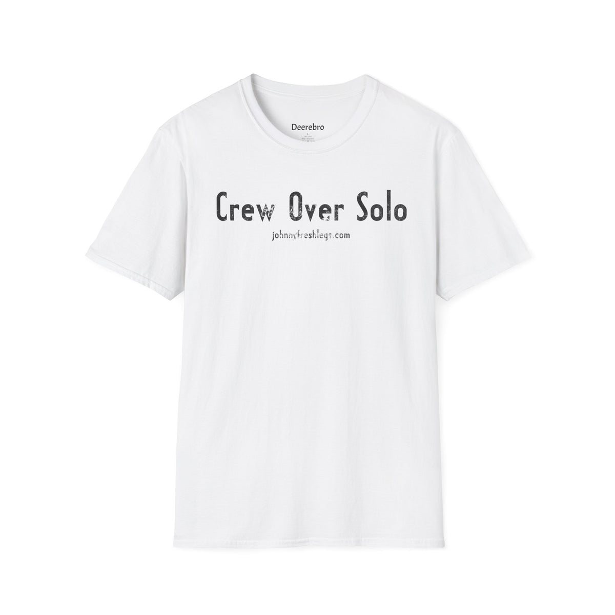 Crew Over Solo Tee | Johnny Fresh Legs