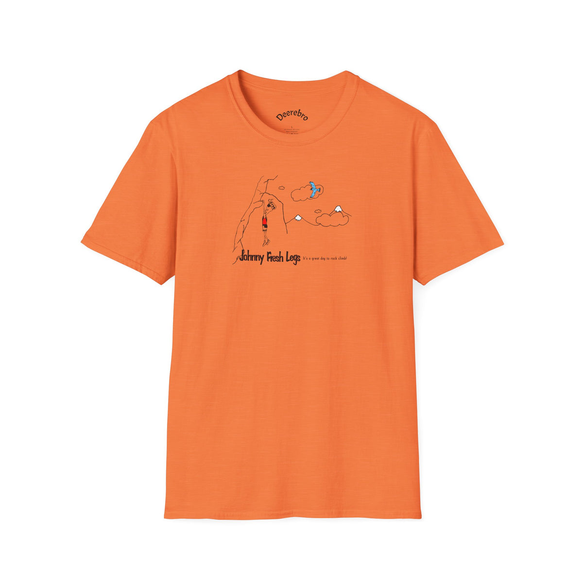 Free Climbing Tee – Rock Climbing Graphic Shirt
