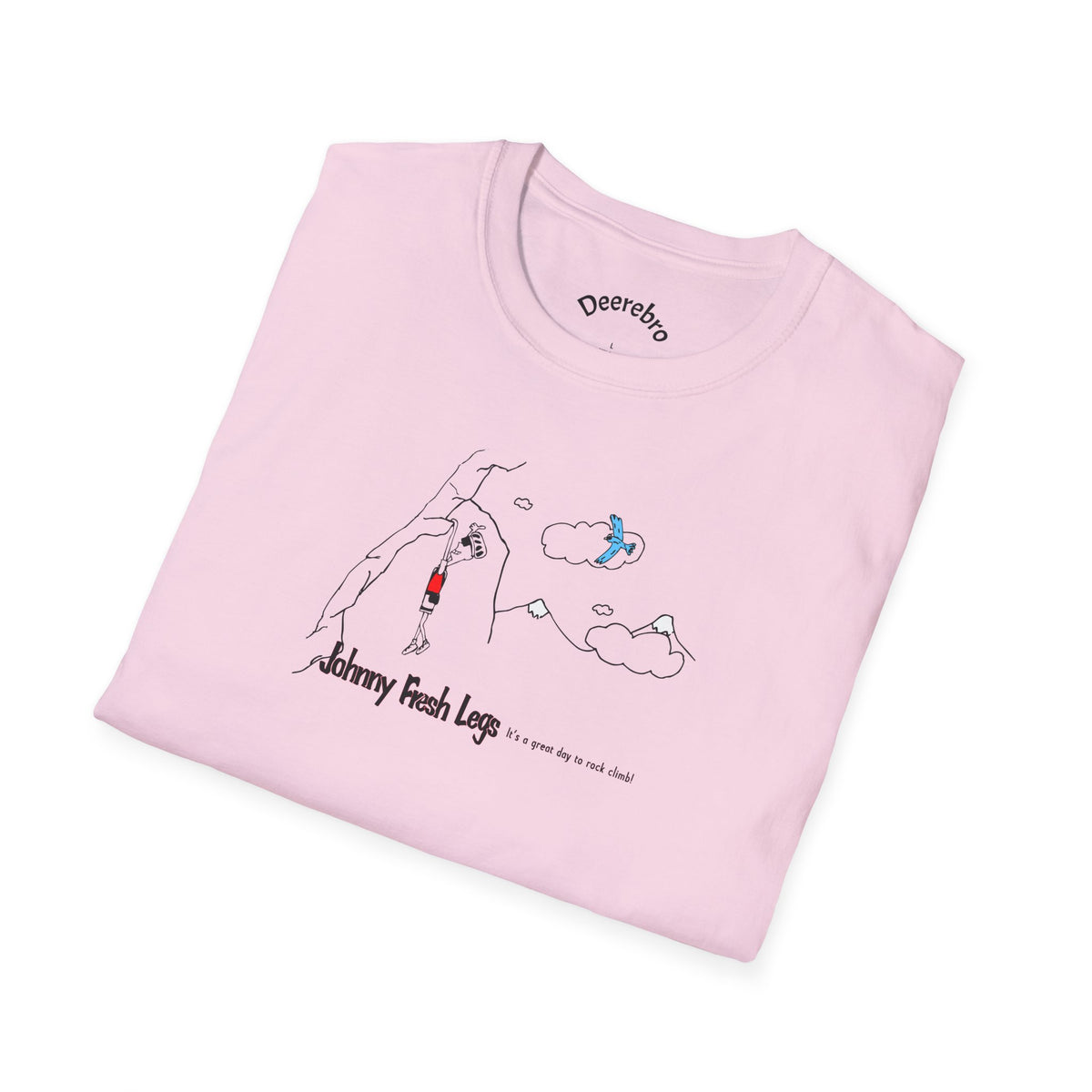 Free Climbing Tee – Rock Climbing Graphic Shirt
