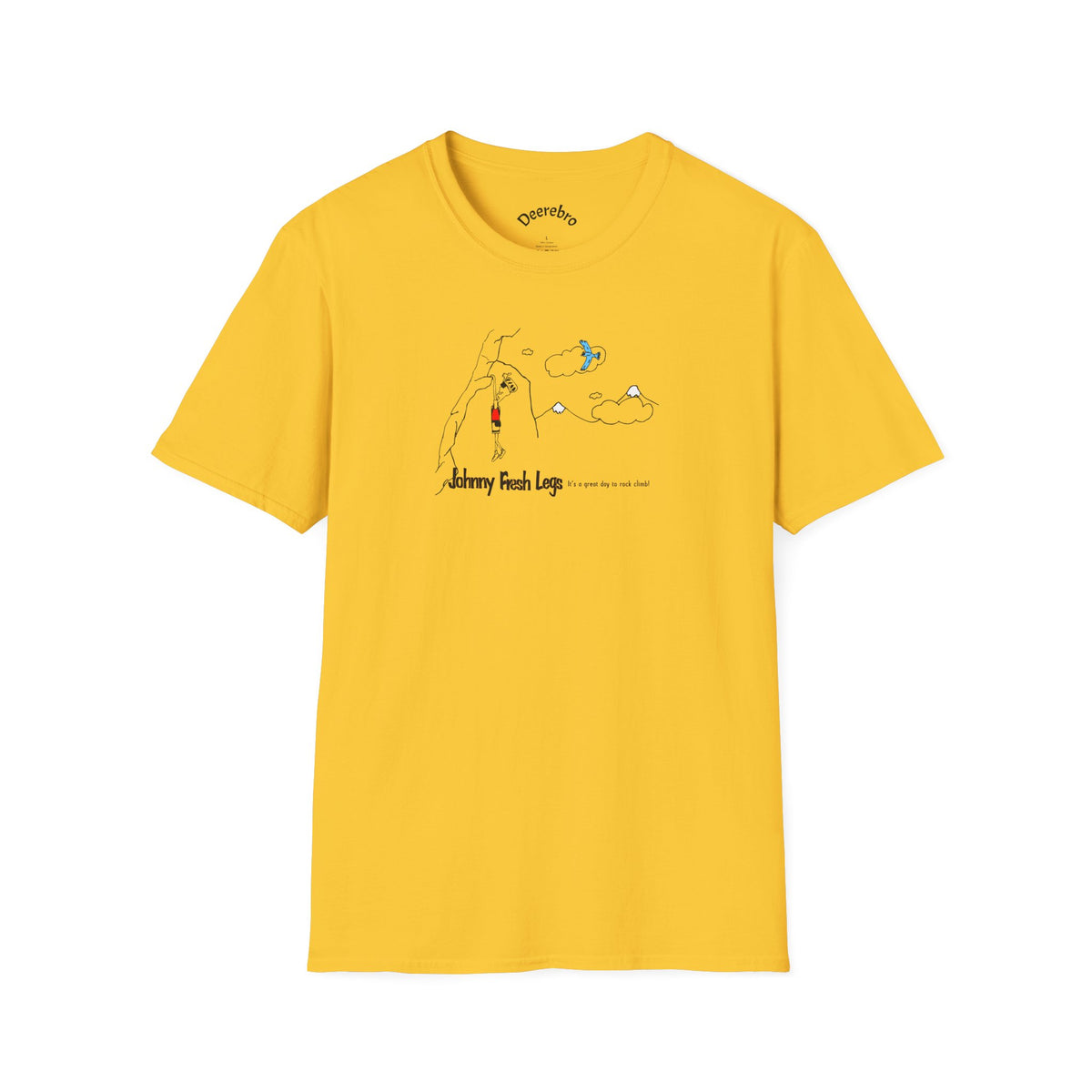 Free Climbing Tee – Rock Climbing Graphic Shirt