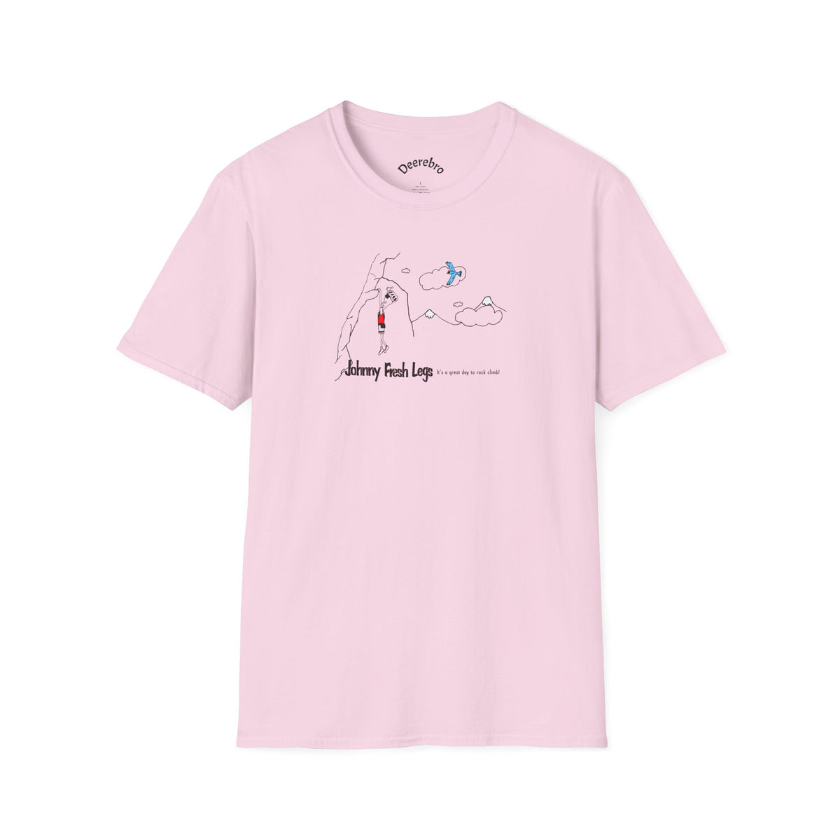 Free Climbing Tee – Rock Climbing Graphic Shirt