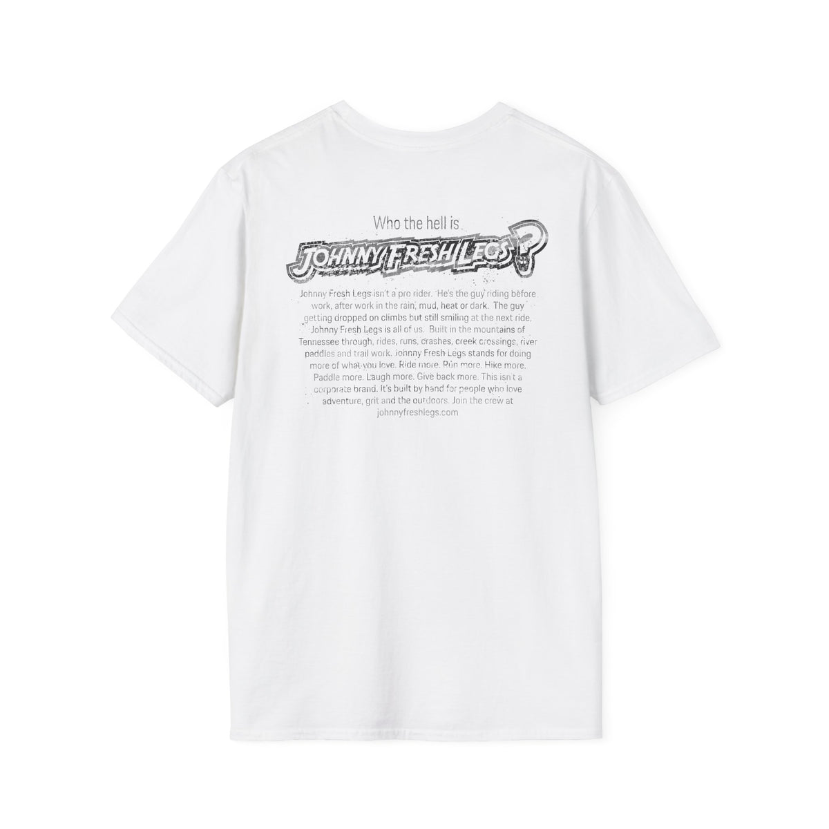 Who the Hell Is Johnny Fresh Legs? Tee – Manifesto Graphic Shirt
