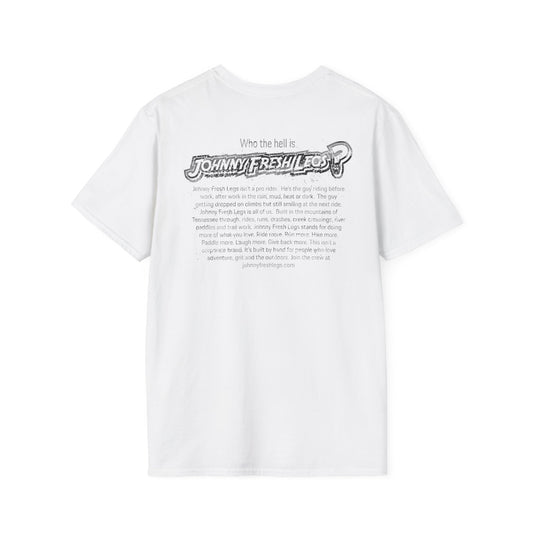 Who the Hell Is Johnny Fresh Legs? Tee – Manifesto Graphic Shirt