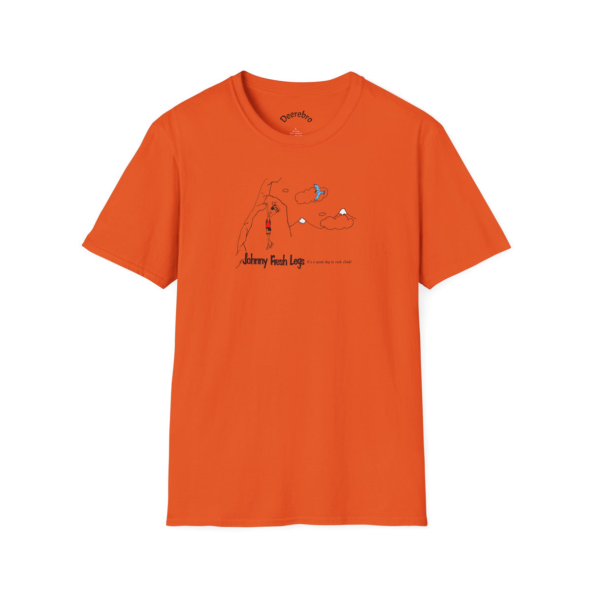 Free Climbing Tee – Rock Climbing Graphic Shirt